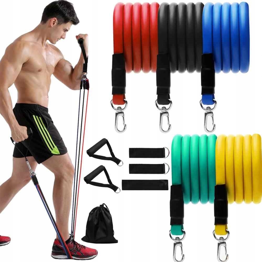 

5 Gum oporowych ćwiczeń ekspander fitness crossfit