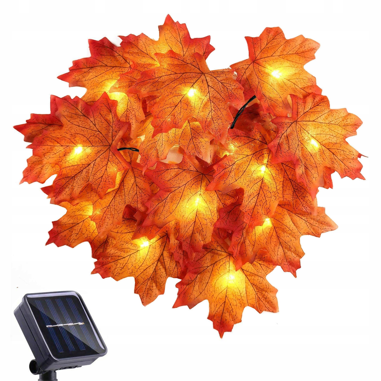 

50 Led 7 M Lampki Solarne Ogrodowe Żarówka Lampa