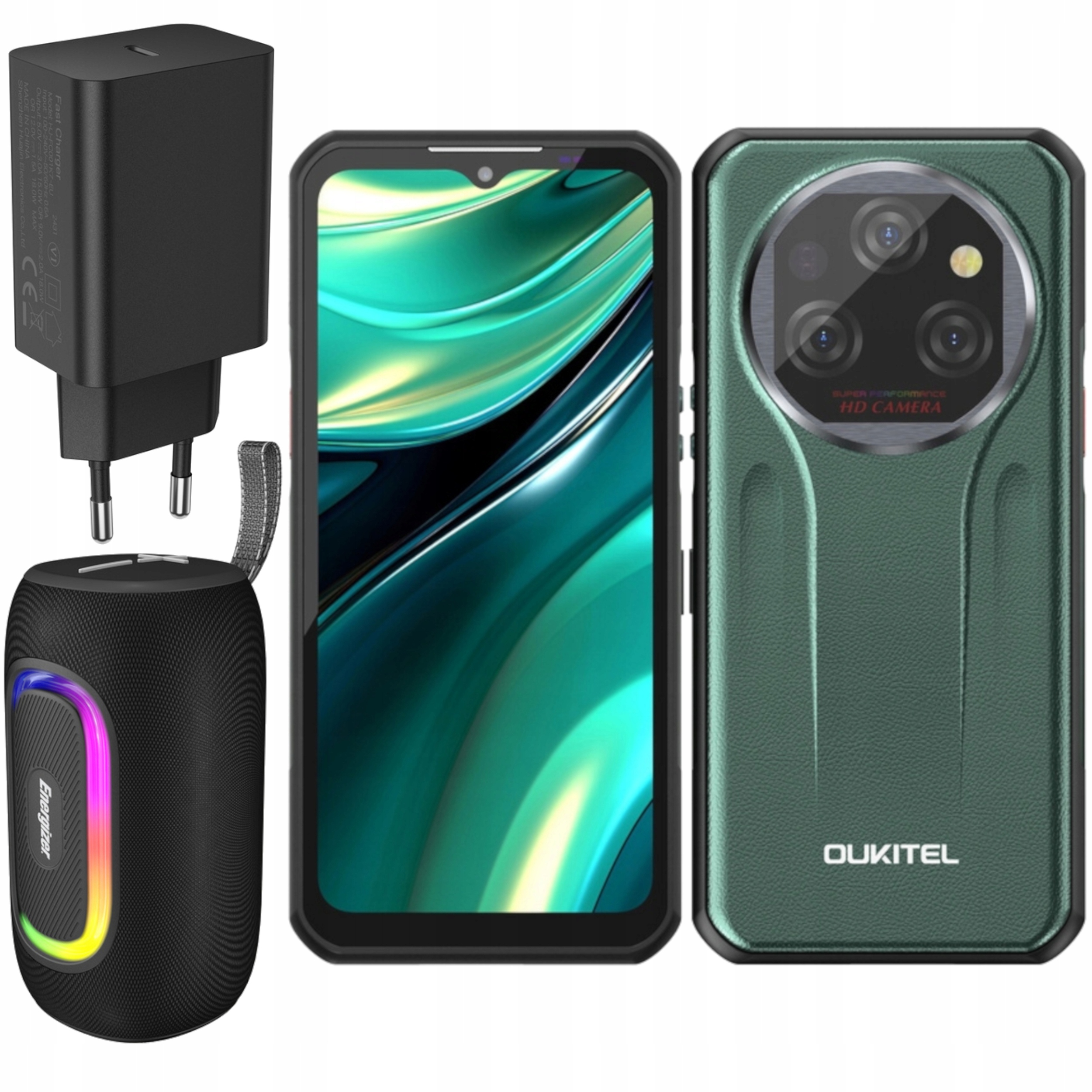 Smartfon Oukitel WP39 Pro 12/512 11000MAH 6,6" IP68 Wi-Fi Ładowarka Głośnik