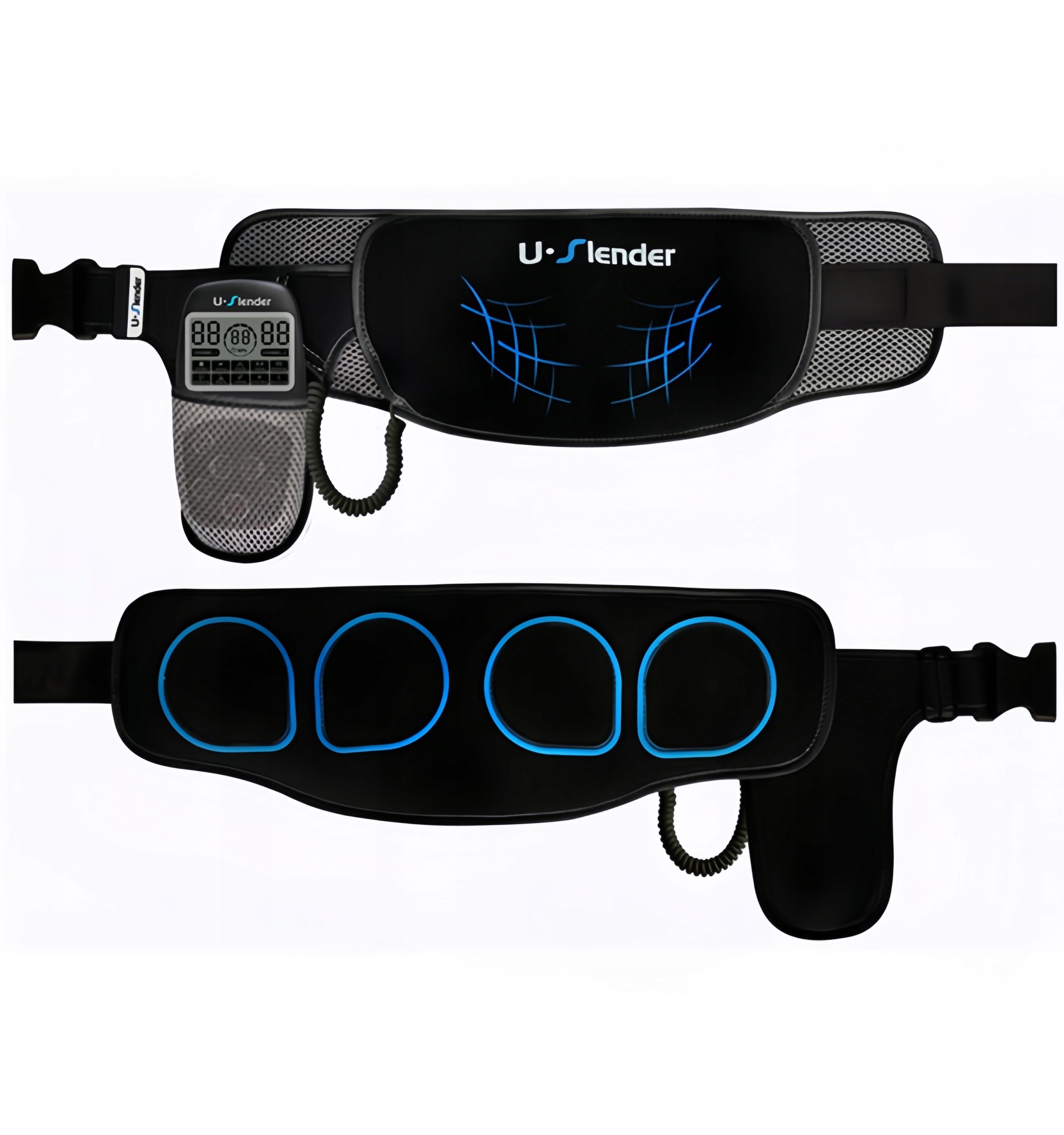 Elektrostymulator Mięśni Brzucha Masaż Ems Pas Wyszczuplający Odchudzający