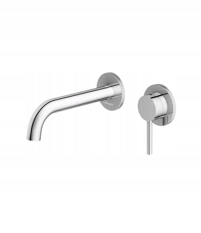 Podomietková Umývadlová Batéria Kohlman Axel Chróm Jednopáková Dvojotvorová