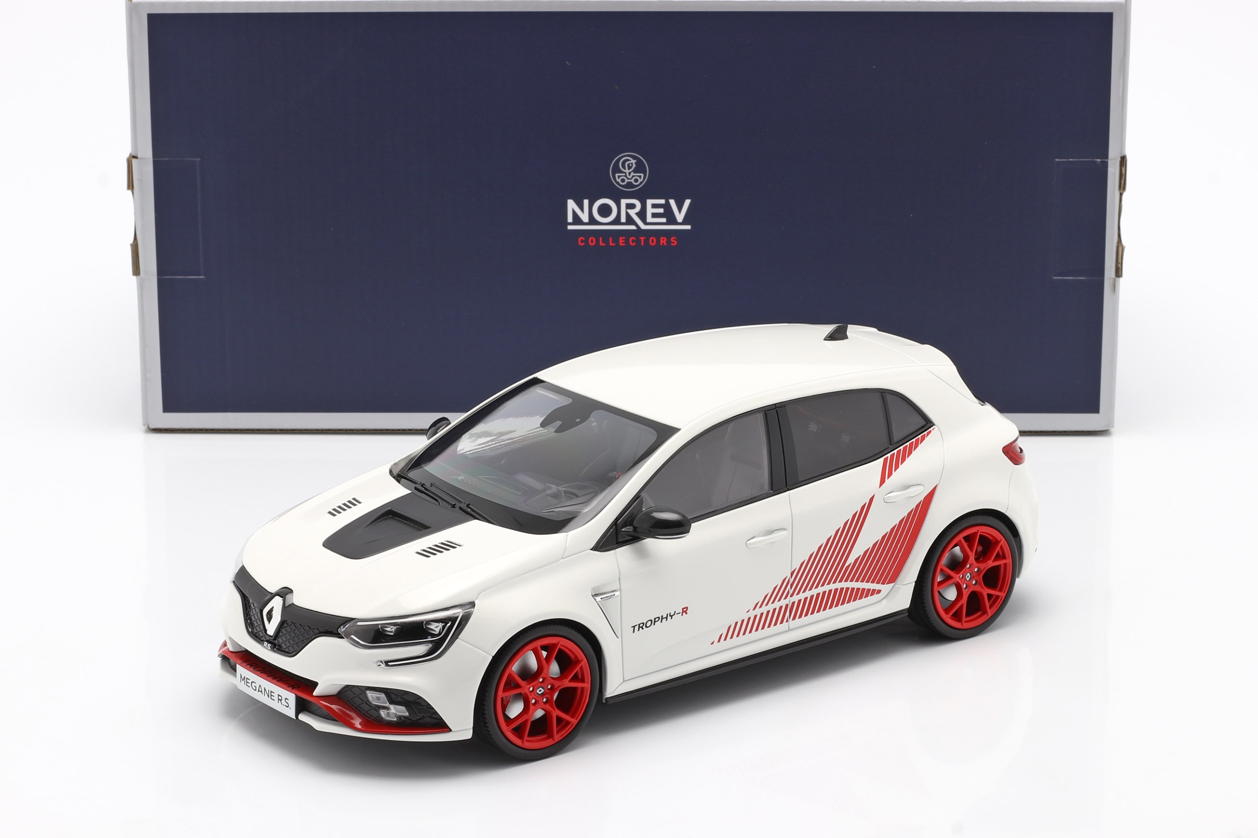 Norev Renault Megane vel. S. Trophy-R 2019 White 1:18