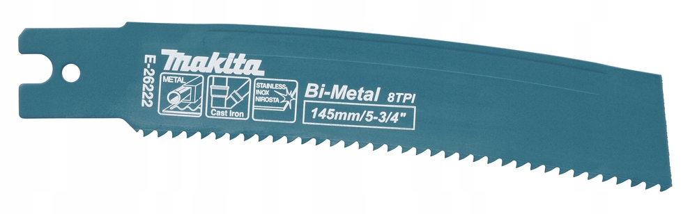 Brzeszczoty 145x1,6mm 8Z/C 5ks Makita E-26222