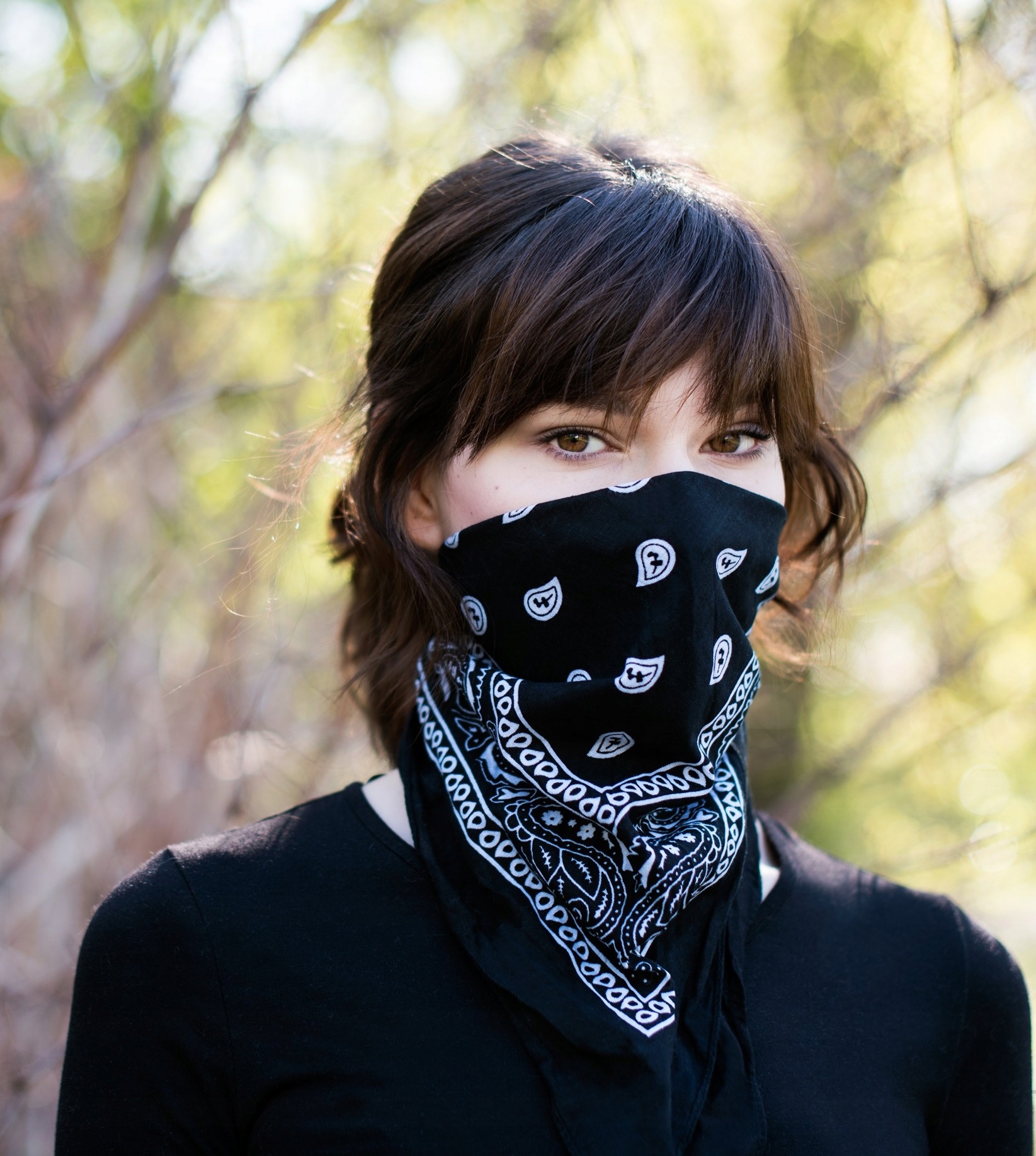 Bandana Chusta Apaszka Bandanka Damska Męska Dziecięca BORDOWA Bawełniana Model na głowę, na szyję