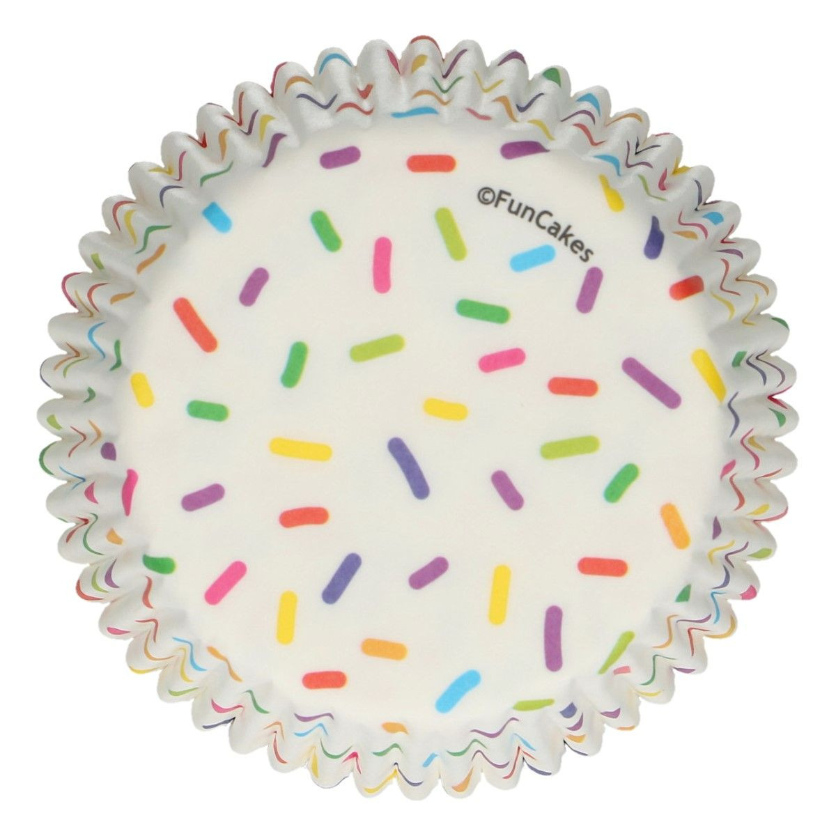

Papilotki do muffinek kolorowa posypka, 48 szt.