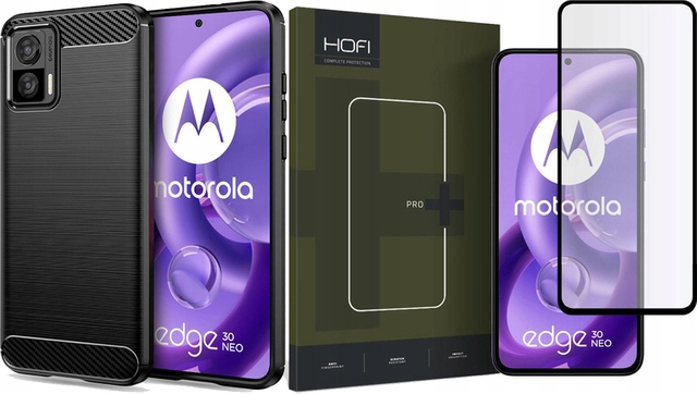 

2-PACK Etui Case Do Motorola Edge 30 Neo Szkło