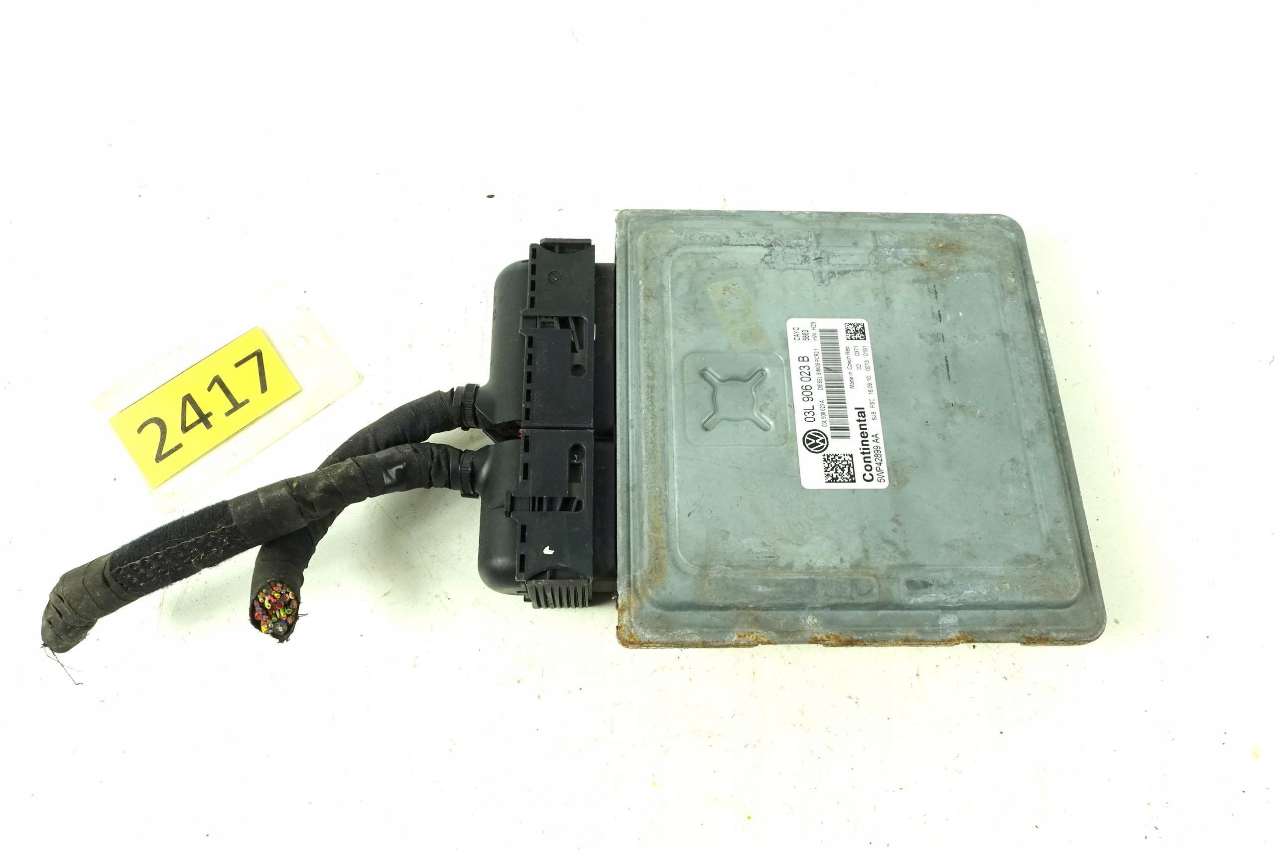 computer motore VW GOLF 6 VI 1.6 TDI 03L906023B 5WP42899 AA 5WP42899AA