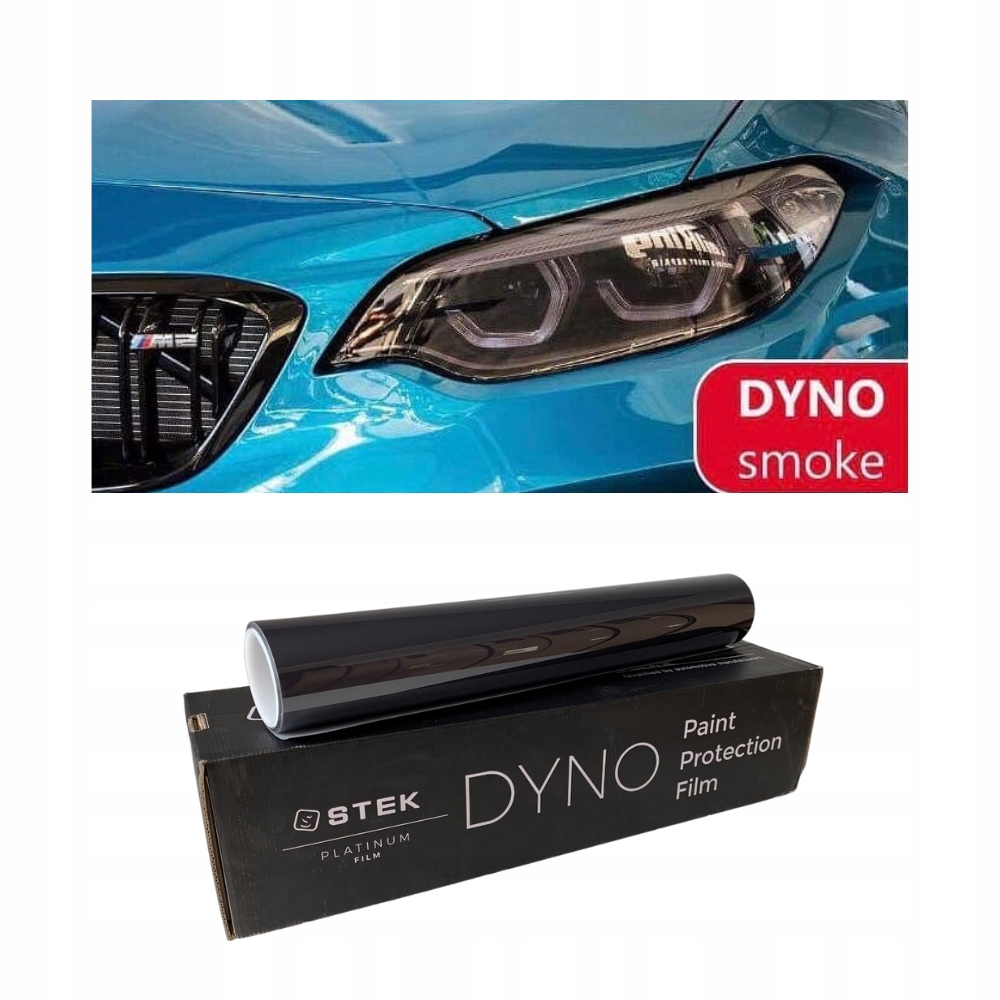 Stek Dynosmoke Fólia Ppf na lampy Tmavá 61 cm