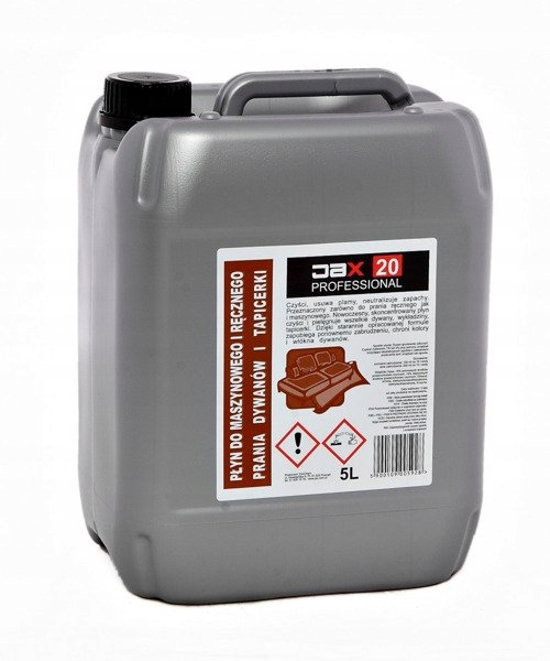 Levně JAX20 Profesionální tekutý přípravek na praní a čištění koberců a čalounění 5L