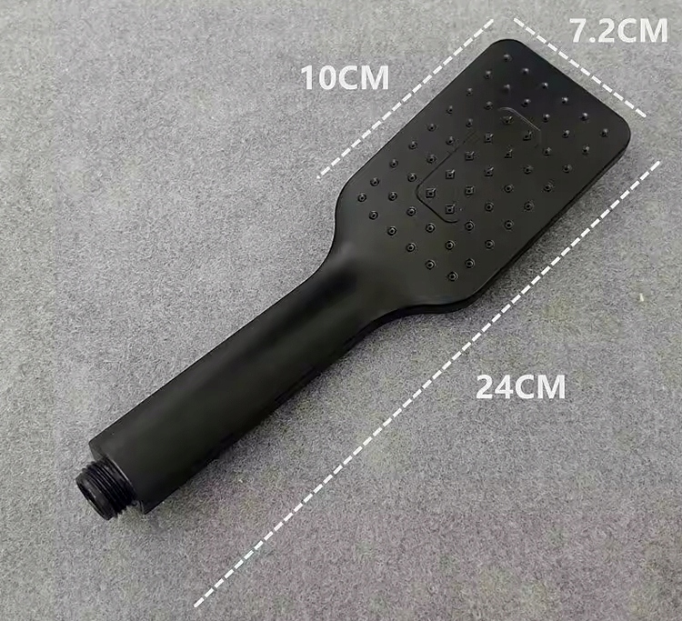 BATERIA PRYSZNICOWA ŚCIENNA CHROM NATRYSK ZESTAW + SŁUCHAWKA WĄŻ DO KABIN Liczba uchwytów jednouchwytowa