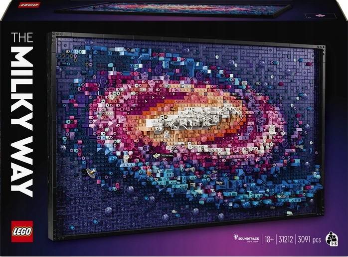 Lego Art Galaxie Mléčná dráha 31212
