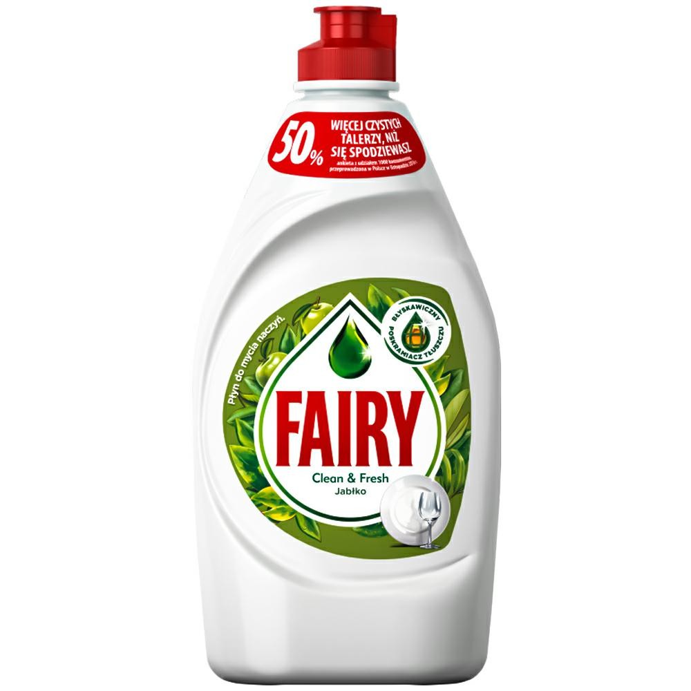 

Wydajny płyn do mycia naczyń Fairy jabłko 450ml
