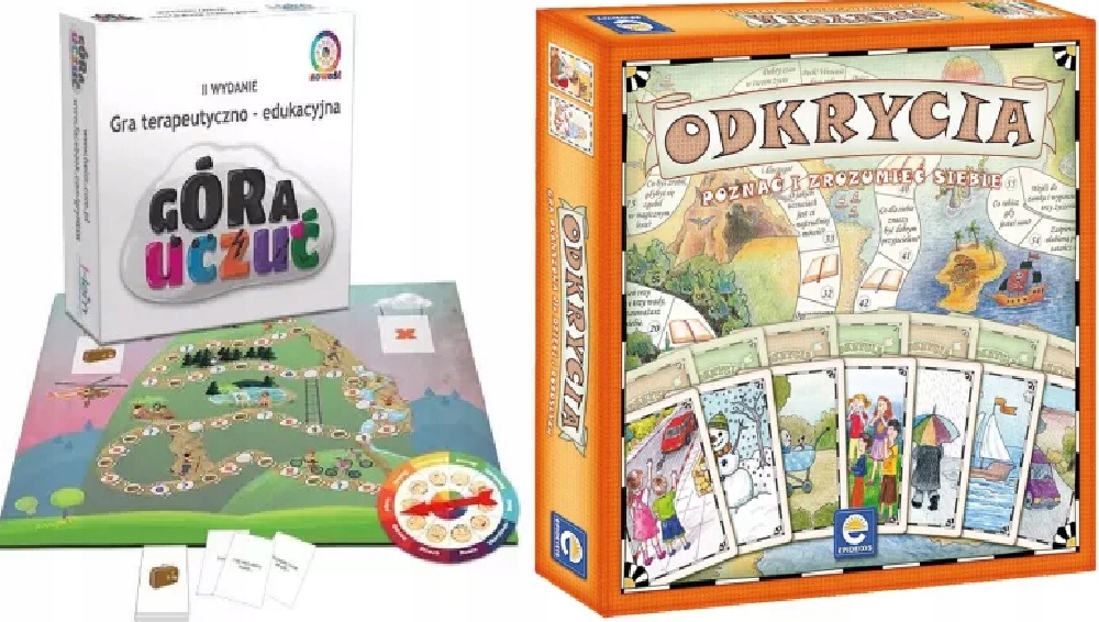 Gra terapeut. Góra uczuć+Odkrycia Poznać zrozumieć