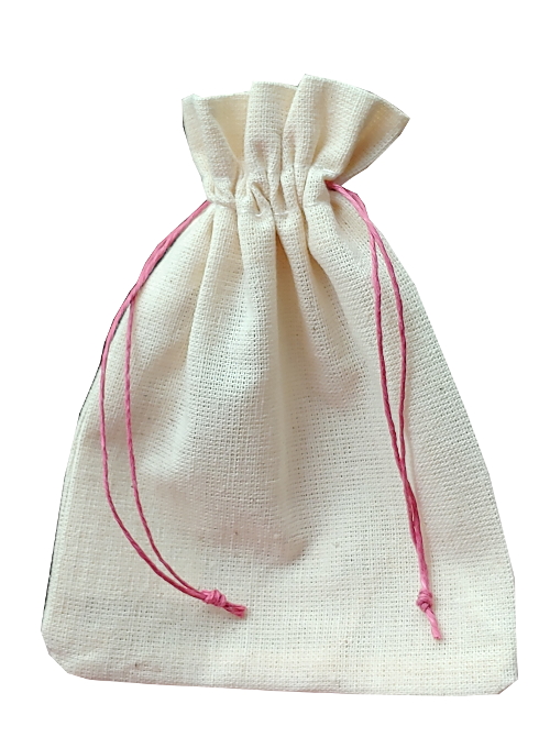 

Woreczek bawełniany 8x10 cm drobiazgi zioła