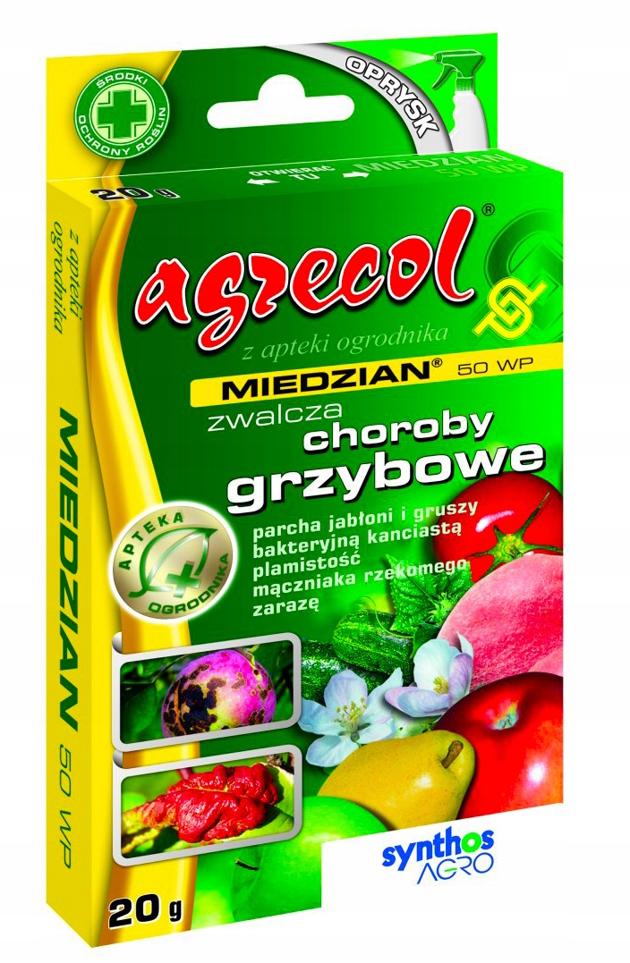 

Agrecol Miedzian 50WP Choroby Grzybowe Parch 20G