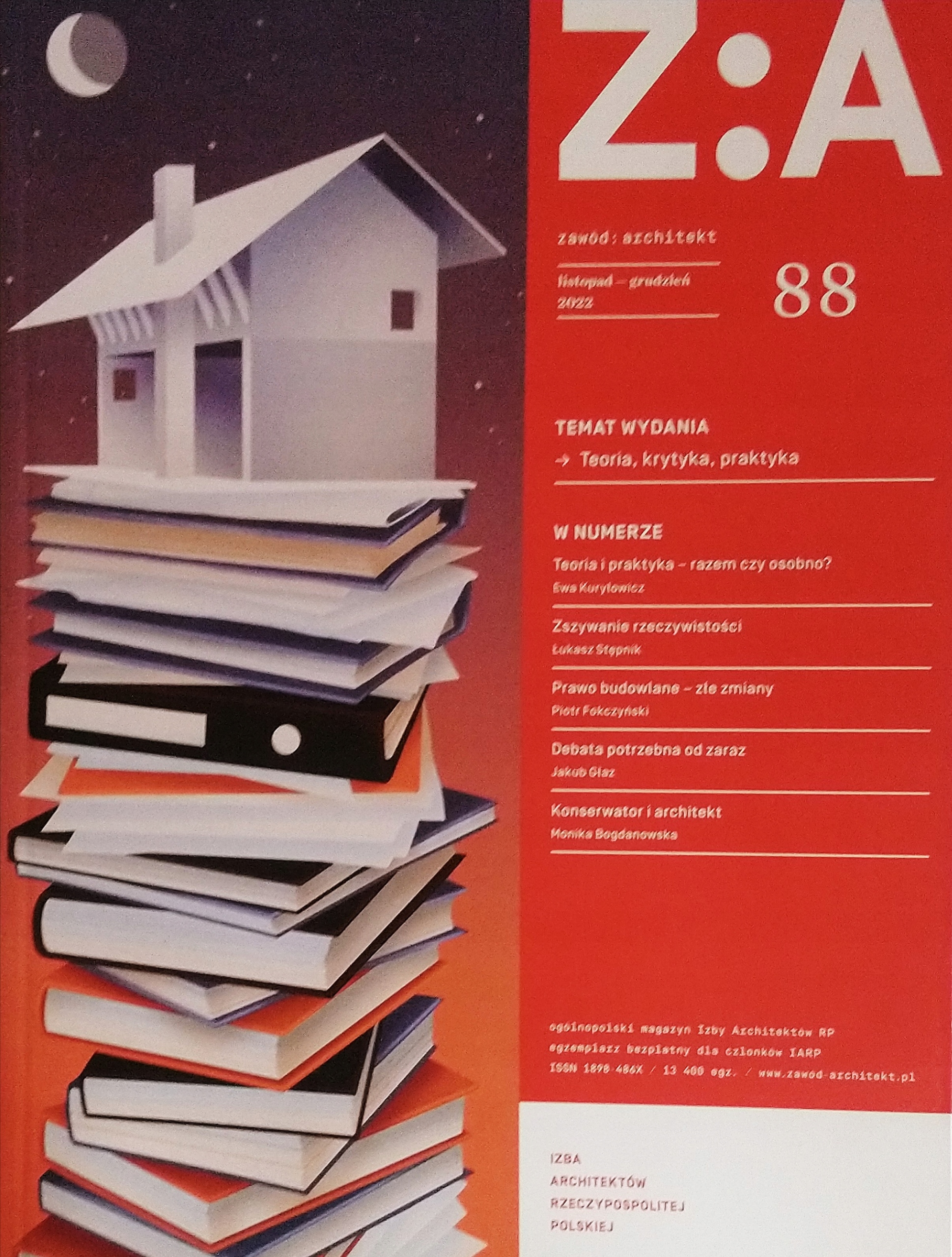 Zawód:Architekt nr 88/ 2022 SPK