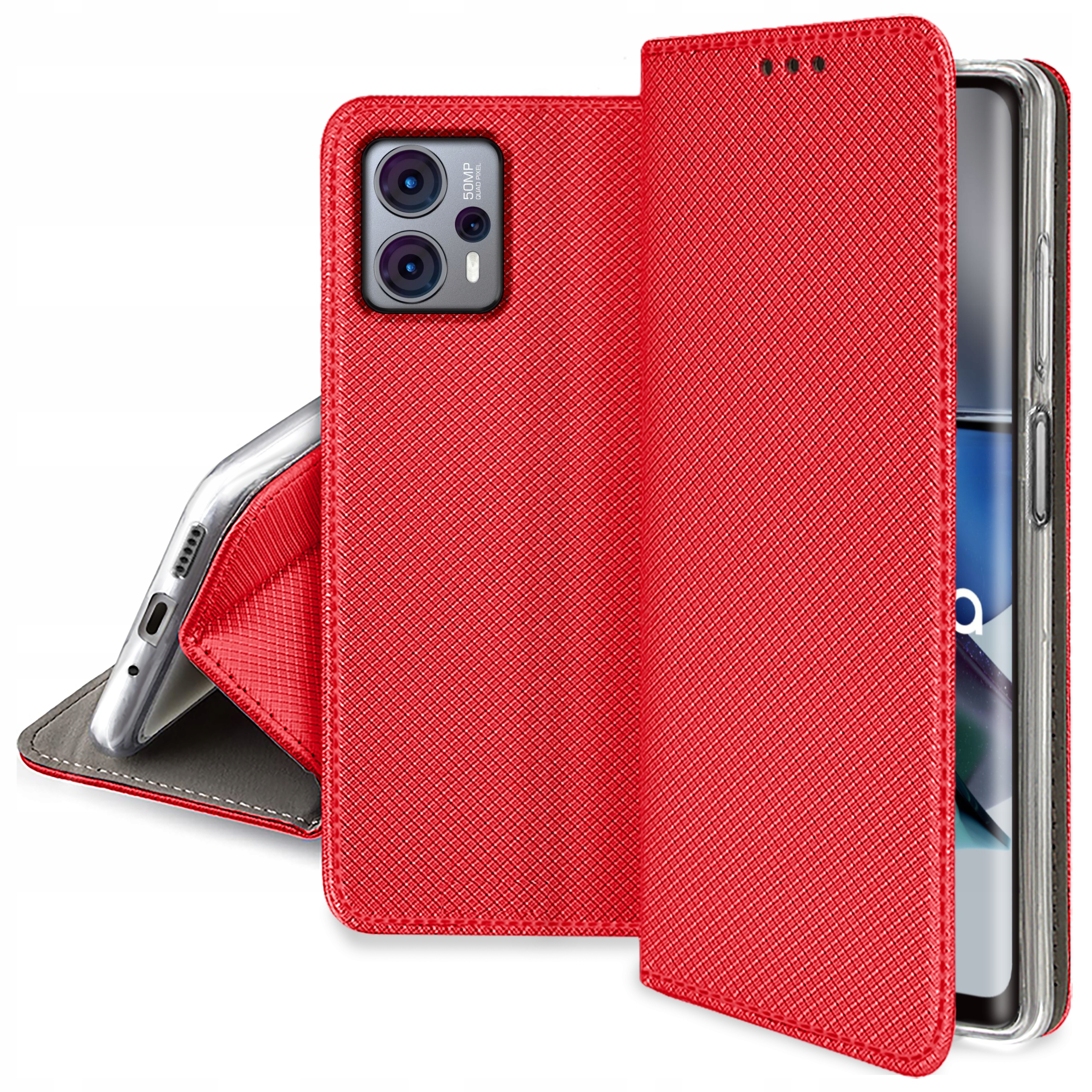 

Etui do Motorola Moto G13|G23 Smart Magnet Szkło