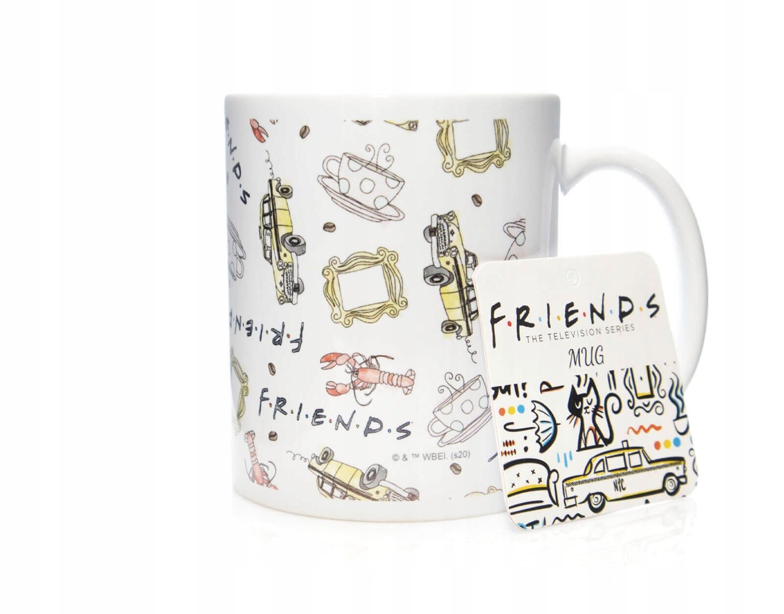 

kubek z serialu Friends Icons 330 ml