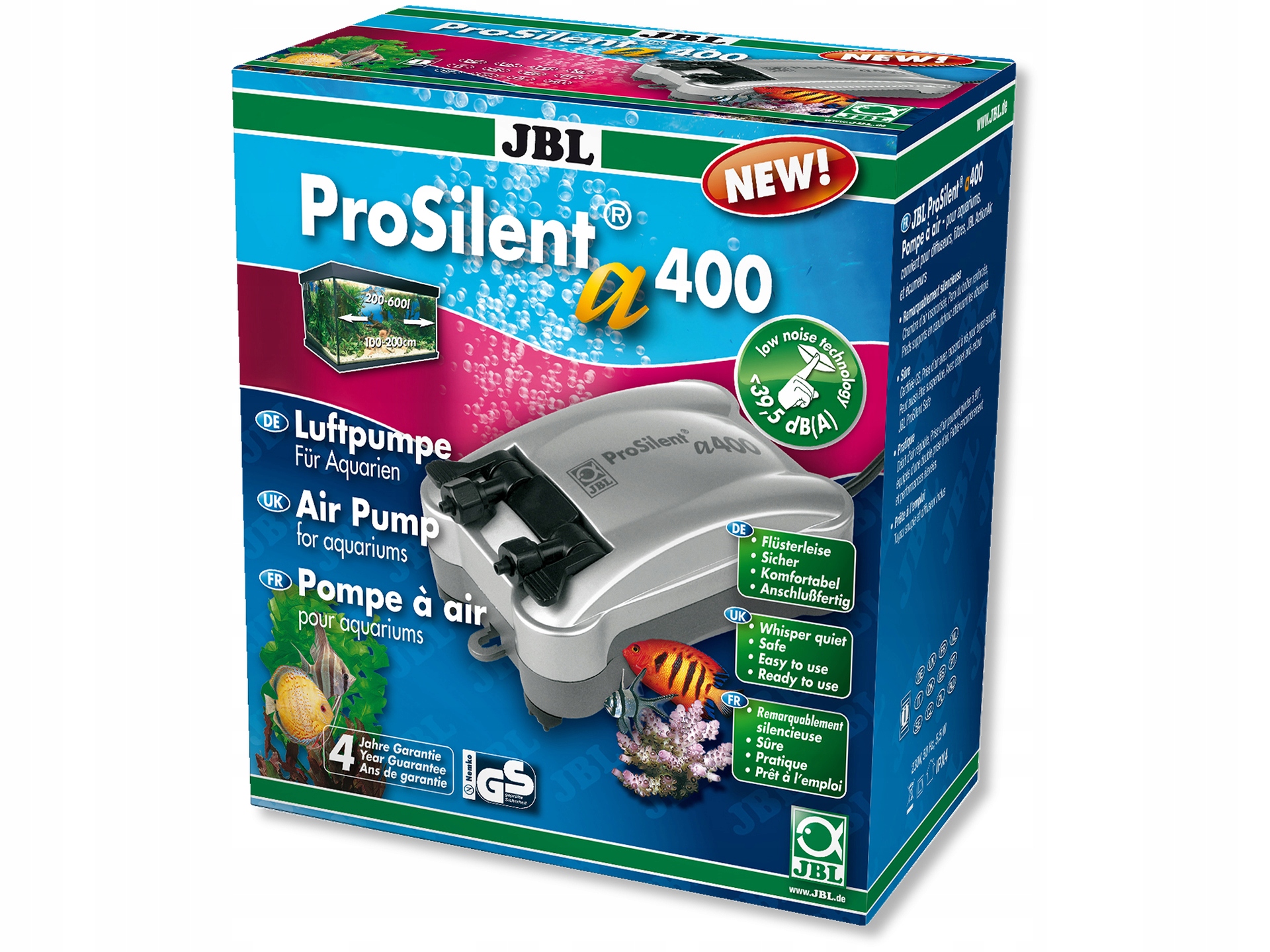 

Jbl Napowietrzacz ProSilent A400 ultra cichy