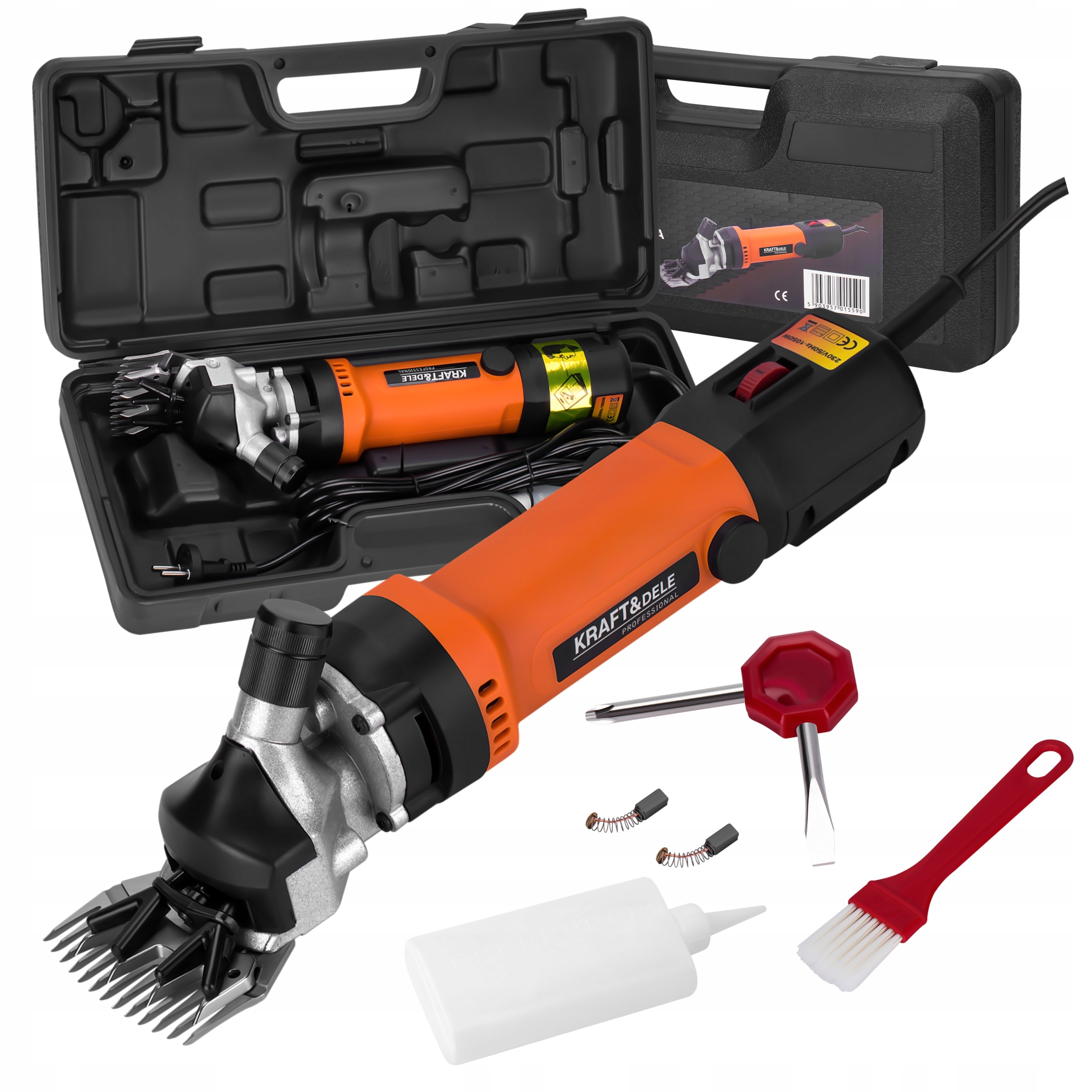 Levně Zastřihovač Zvířat Příslušenství, Kufr Kraft&dele KD5937