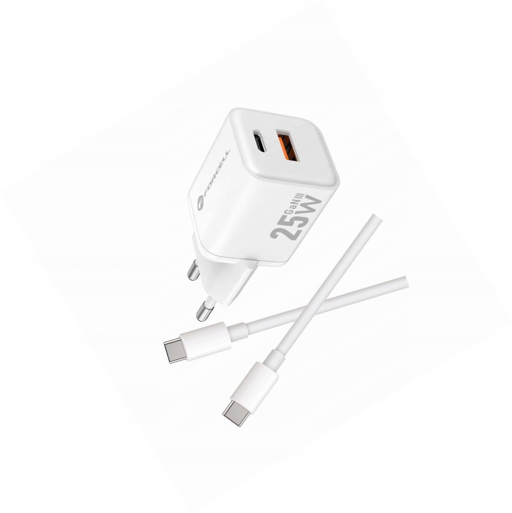 Szybka ładowarka Gan 25W z długim kablem Usb-c do Samsung S20 Ultra