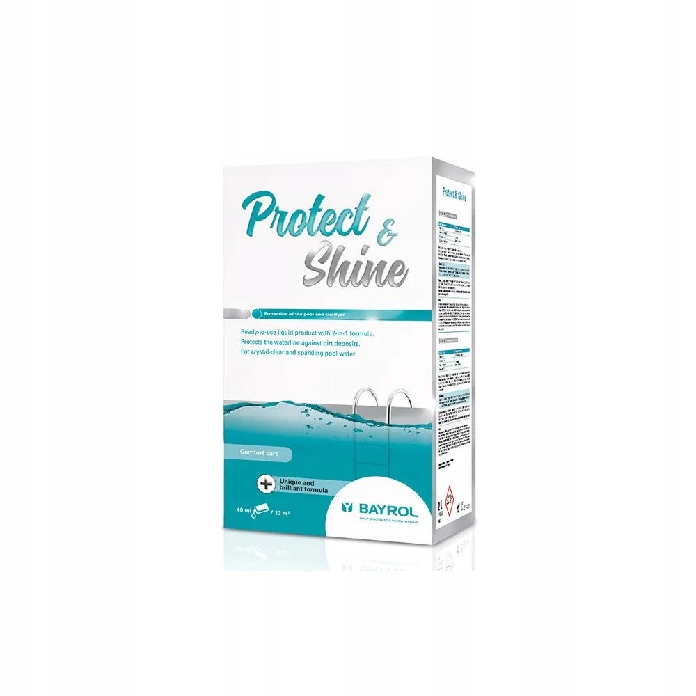 Bayrol Protect & Shine Chemia Basenowa 2w1 Krystaliczna Woda Basen Spa 2L