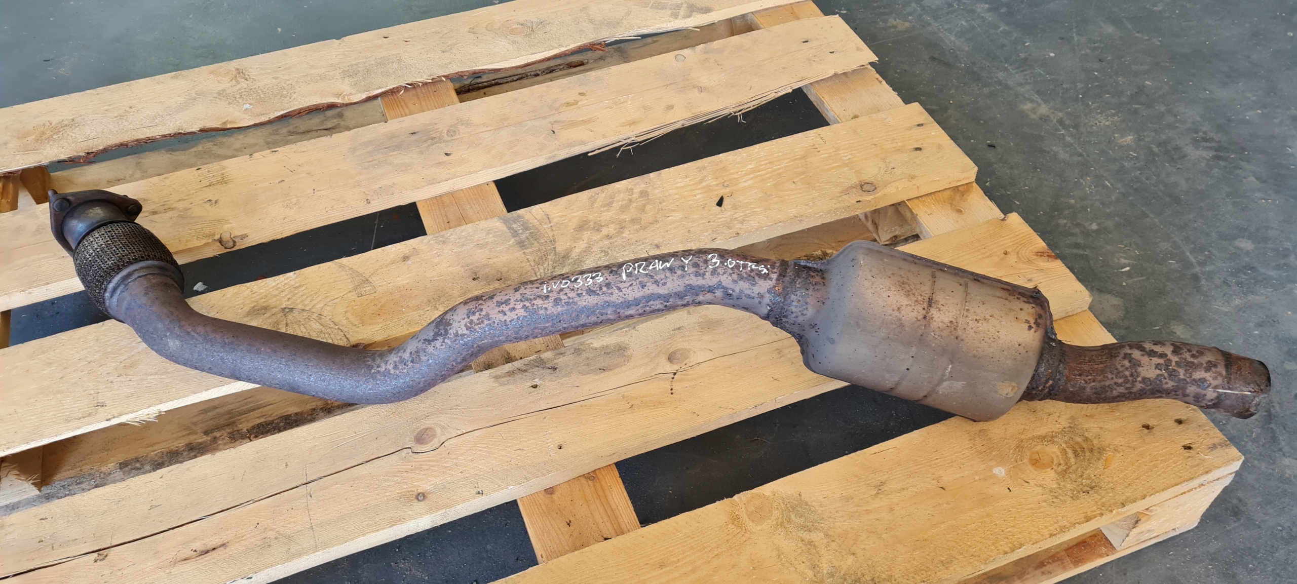 S4 B8 LIFT pipe exhaust right TLUMIK 3.0 TFSI S5