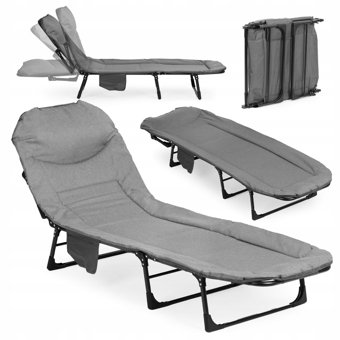 Cestovní polní postel 200x65 cm kanadská skládací pohovka MultiGarden M