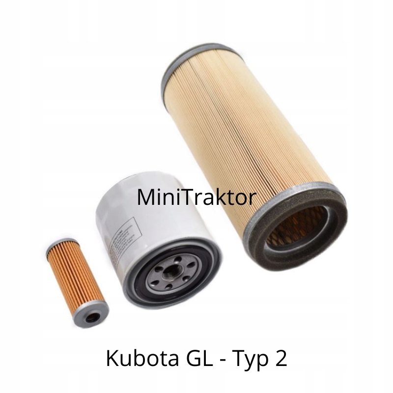 Kubota Gl Typ 2 Sada/Sada filtrů