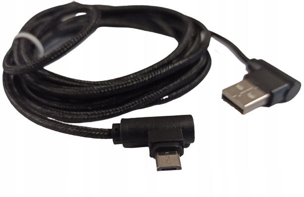 

Kabel Usb- micro mikro Usb nylon 2m kątowy (1538)