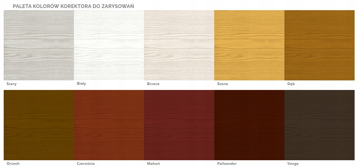 COLORIT KOREKTOR DO ZARYSOWAŃ NA DREWNIE 7ML MAHOŃ Kod producenta ITC/KDZ/06/N/7ML