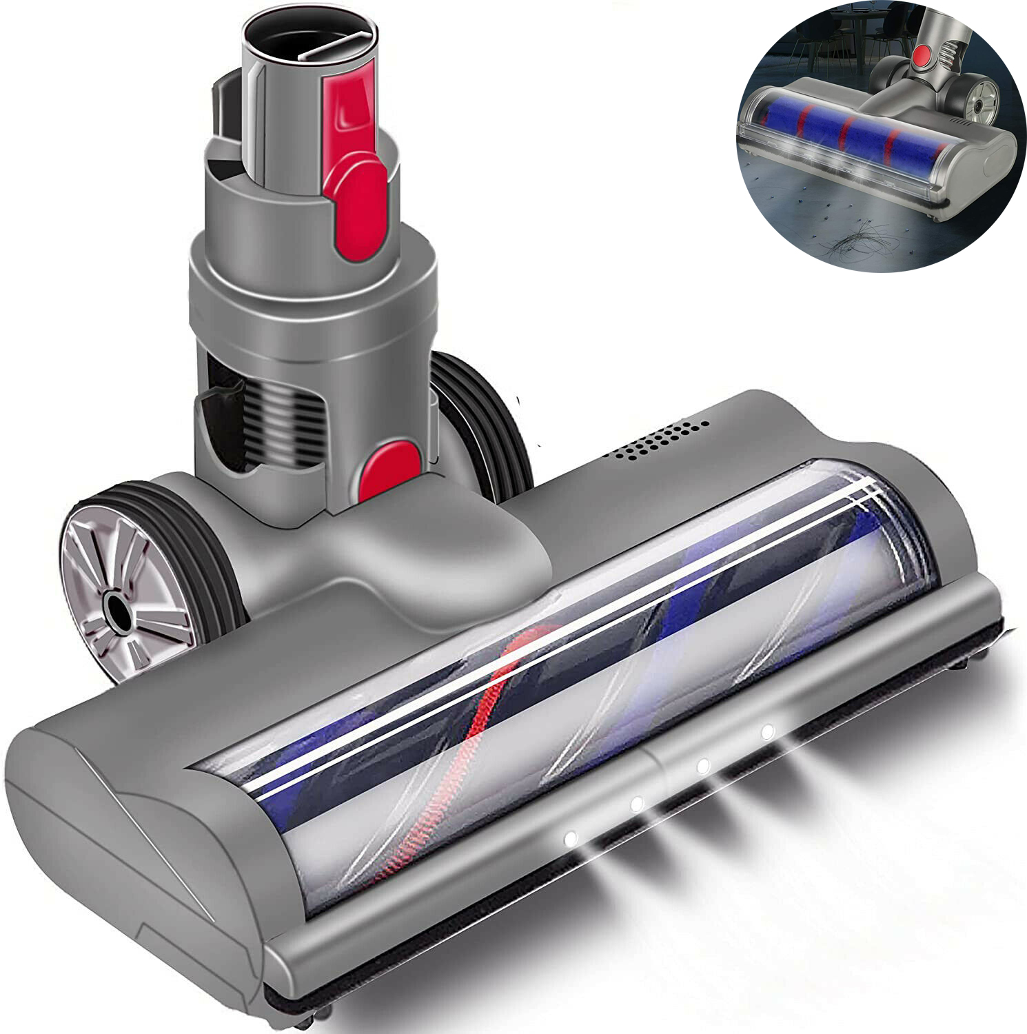 Turbo Led Kartáč Pro Dyson V11 V10 V7 V8