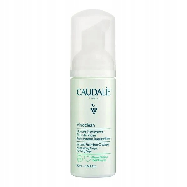 Caudalie Vinoclean, čisticí pěna na obličej, 50 ml