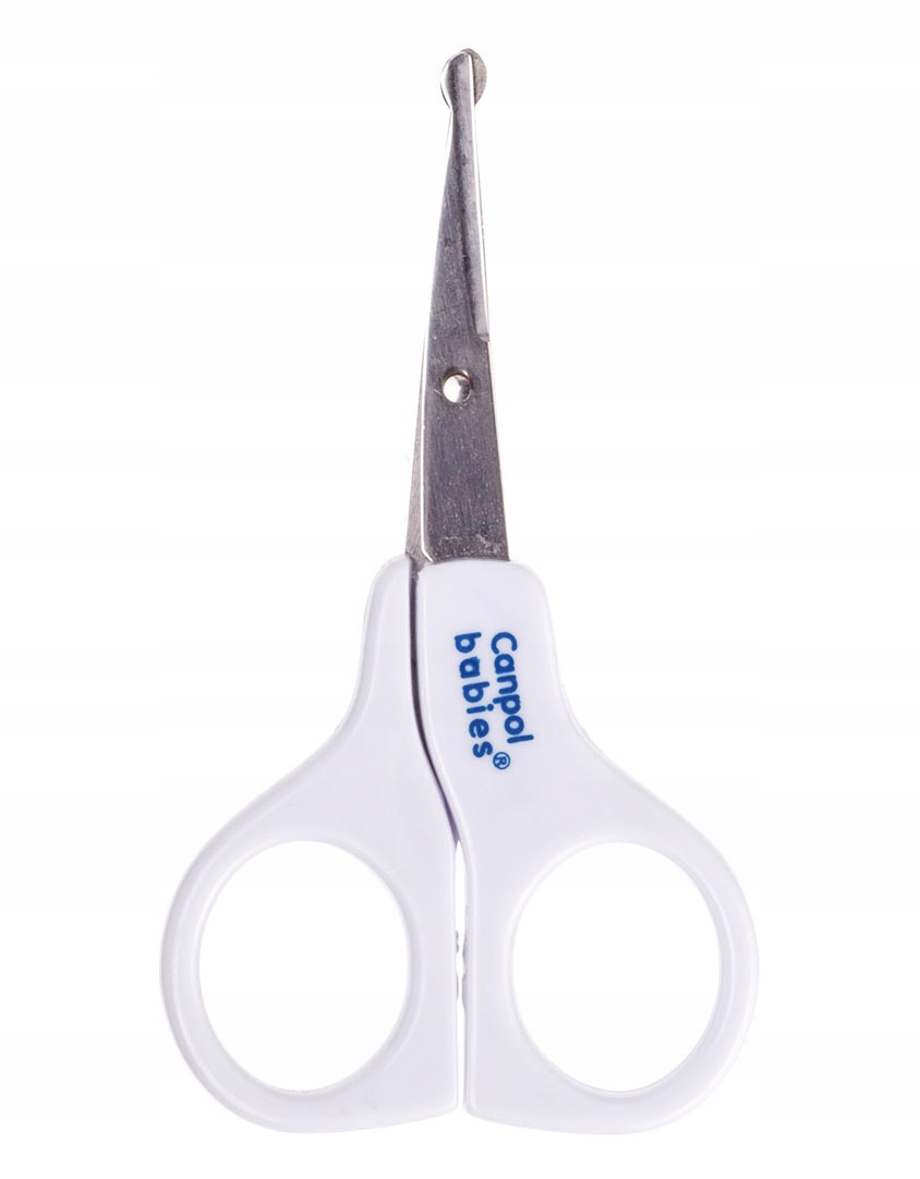 Nożyczki dla NIEMOWLĄT wygięte do paznokci CANPOL