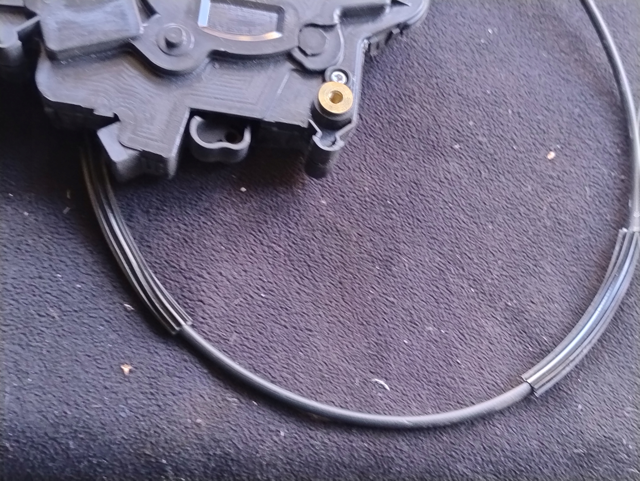 lock door left rear part VOLKSWAGEN T5 T6 7E0843653AC