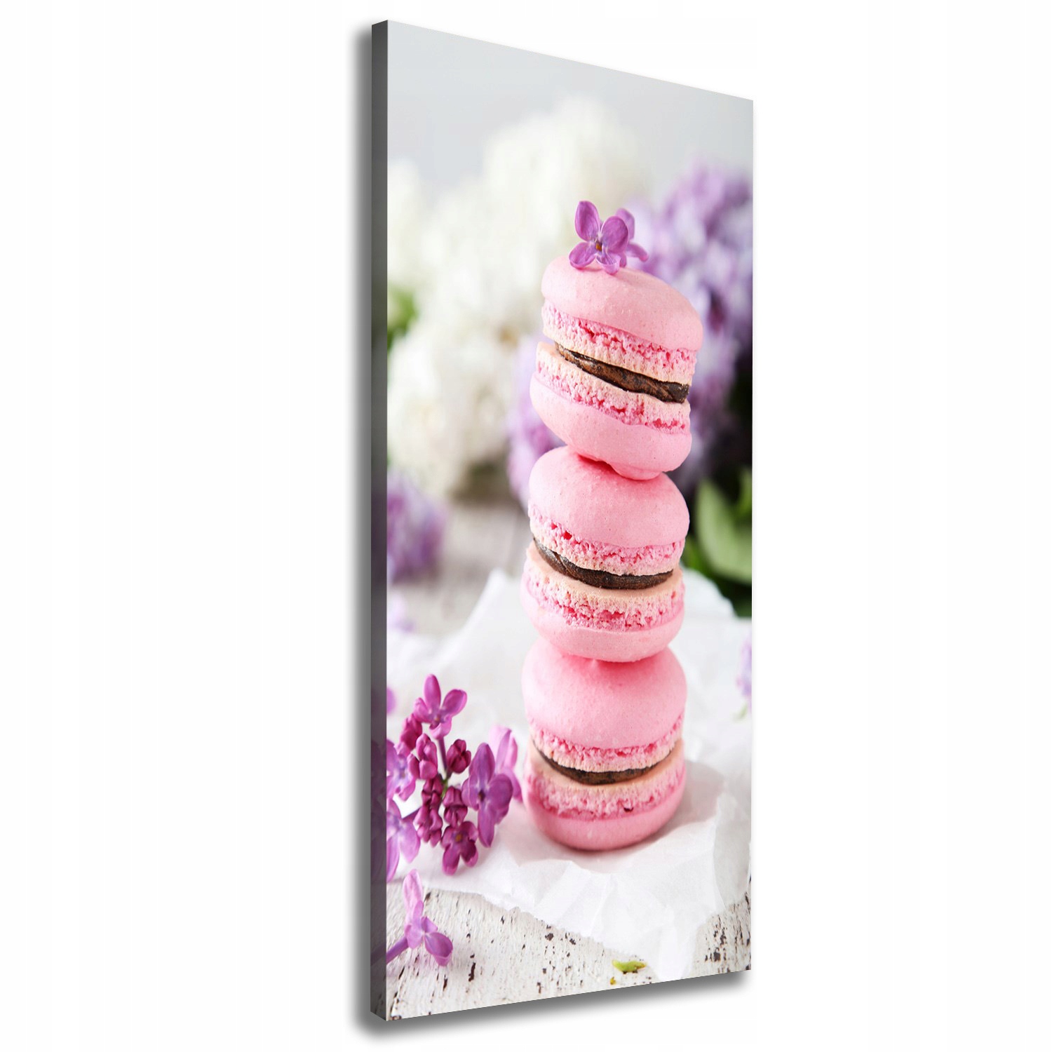 

Nowoczesny obraz canvas na ramie Ciastka 50x125 cm