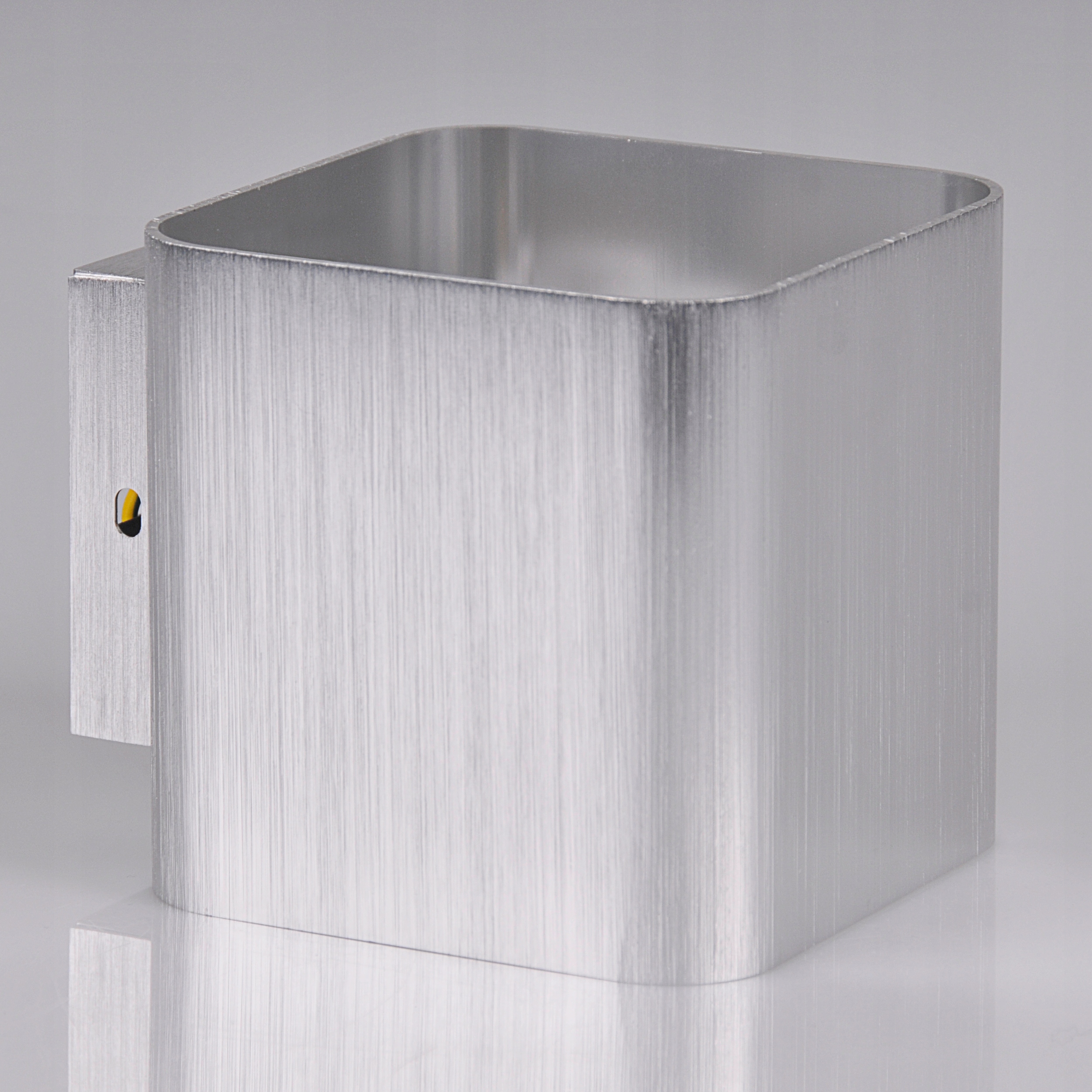 Kinkiet lampa oprawa ścienna IZAR G9 srebrna Marka Polux