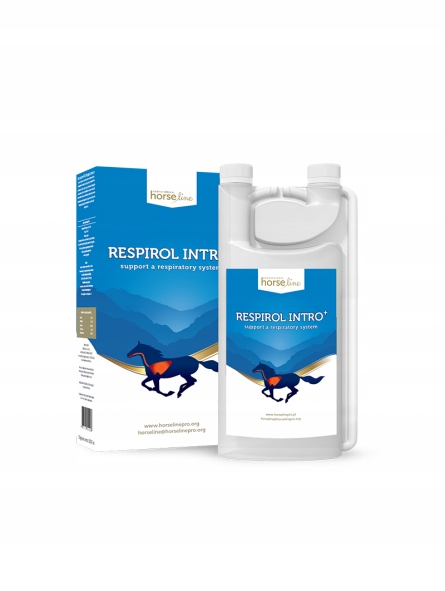Horseline, Syrop na kaszel, pomocny w Rao i astmie Respirol Intro+ 1000 ml
