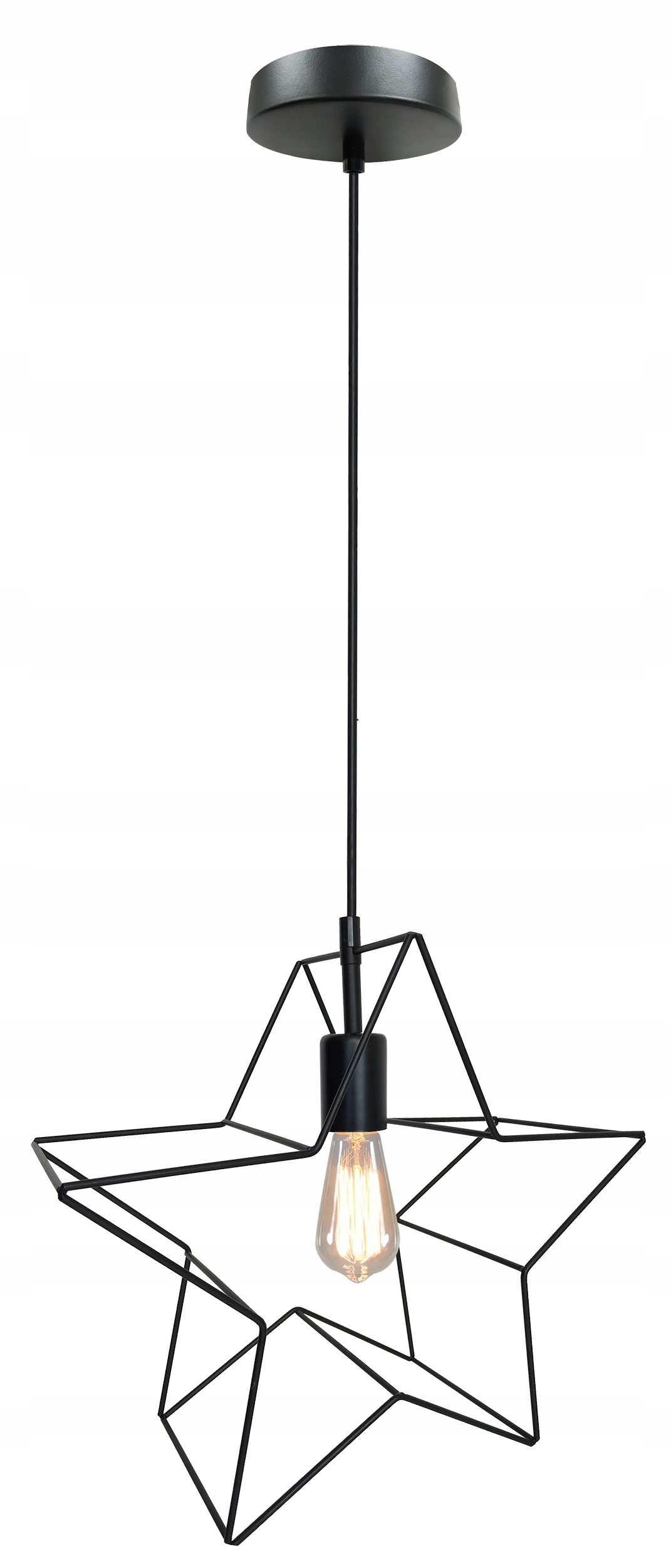 Závěsná lampa Candellux Hvězdička 1 světelné body E27