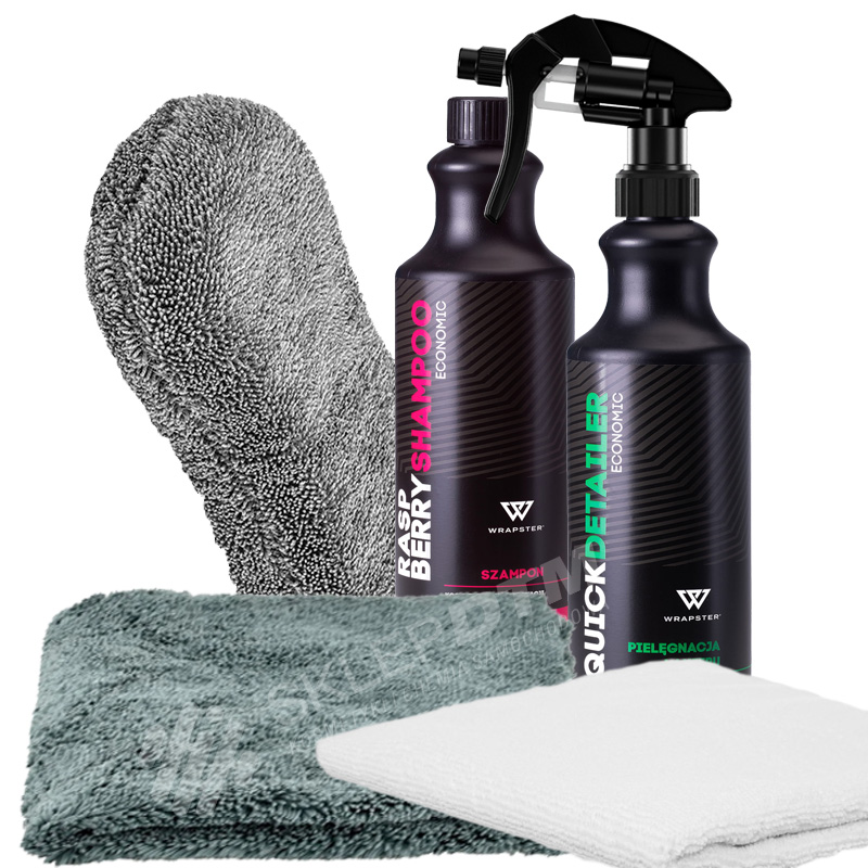 WRAPSTER zestaw do lakieru szampon Quick Detailer