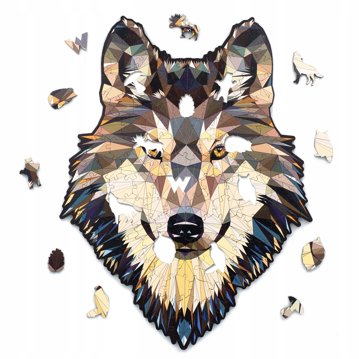 WILK Puzzle Drewniane oryginalne 140 elementów Stan opakowania oryginalne