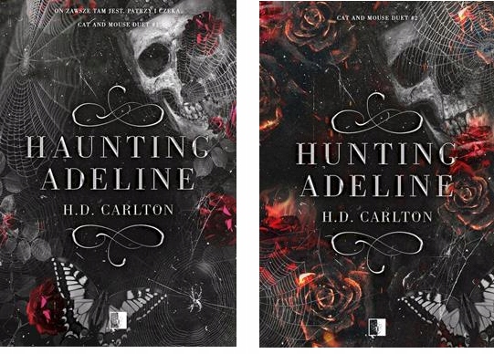 ZESTAW 2W1 Cat and Mouse Duet KSIĄŻKA ROMANS