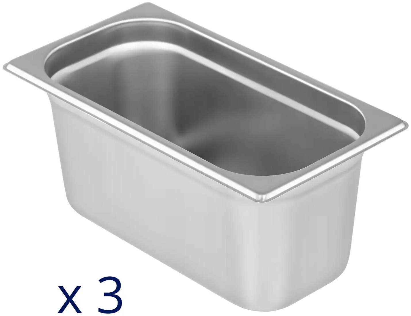 Bemar grzewczy 600W 3x GN 1/3 kranik Royal Catering RCBM_GN1/3 10012618