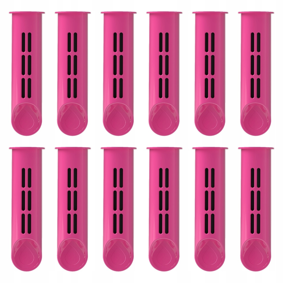 Zestaw 12 Filtrów do Butelki Filtrującej Dafi Soft i Solid Flamingowy