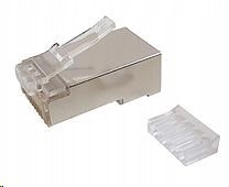 Solarix Konektor RJ45 CAT6 Stp 8p8c tienený skladaný na licenciu 100…