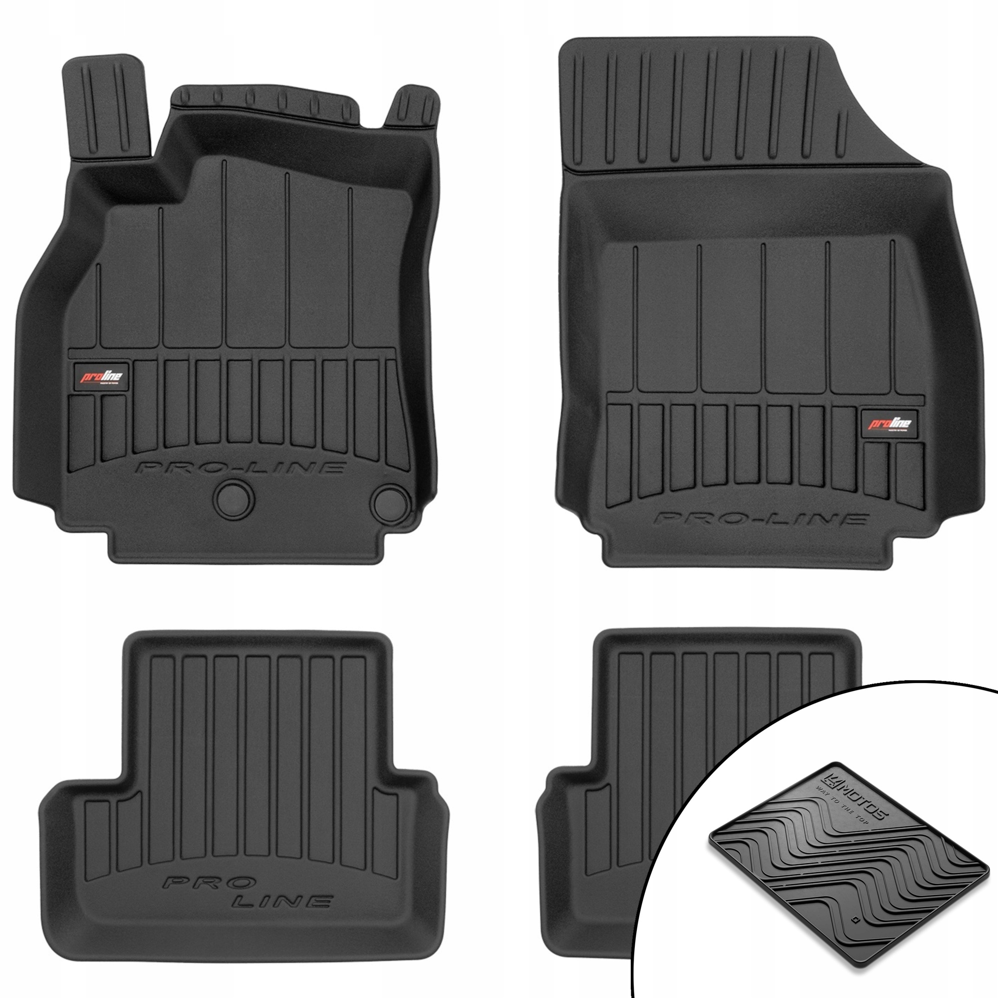 3D gumové rohože Renault Megane III 2008-2016 rohož zdarma