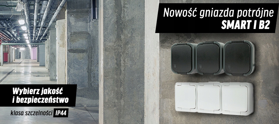 Gniazdo pojedyncze natynkowe+wyłącznik podś B2 sza Liczba gniazdek 1 szt.