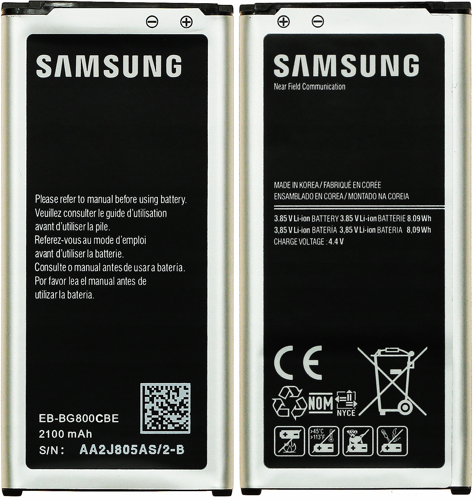 

Oryginalna Bateria Samsung Galaxy S5 Mini