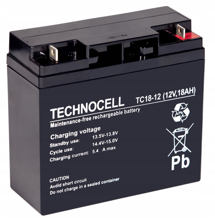 Akumulator Technocell Tc 18-12V
