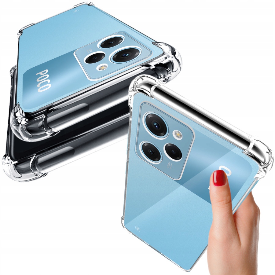 

Etui Pancerne Shock Case Do Poco X5 Pro 5G Szkło